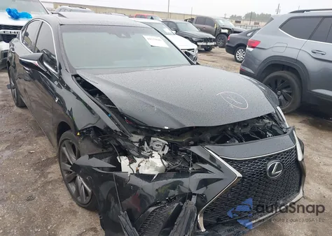 2020 Lexus Es 350 F Sport из США, поврежденный, VIN 58AGZ1B1XLU079775